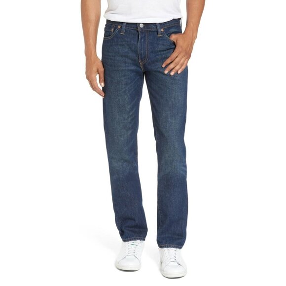 NEW Levis 511 Slim Straight Stretch Jeans Men's W40 L32 Blue - Picture 1 of 8
